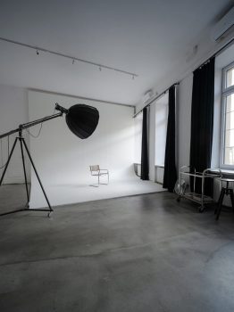 nowoczesne wnętrze studia fotograficznego Warszawa centrum