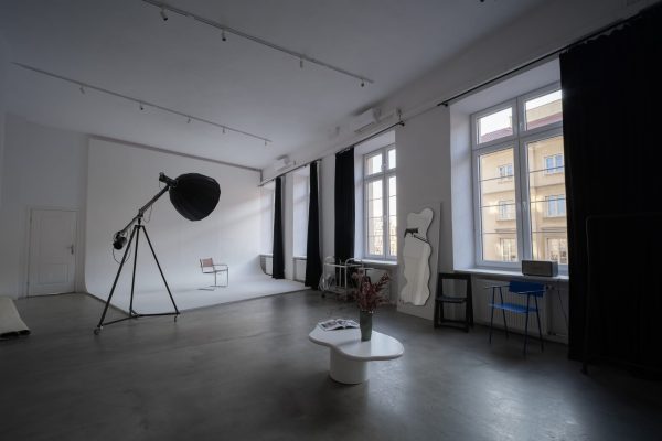 nowoczesne wnętrze studia fotograficznego Warszawa centrum