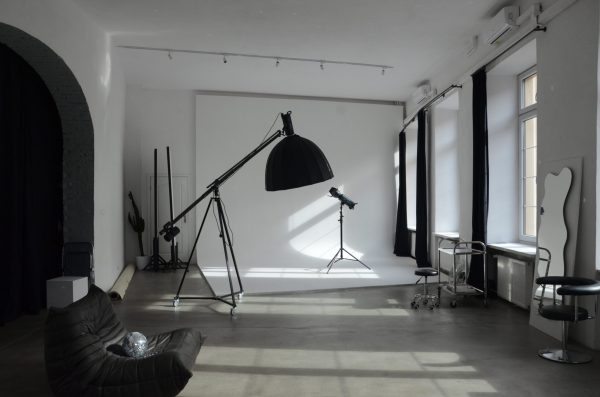 nowoczesne wnętrze studia fotograficznego Warszawa centrum